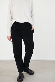 slim trousers v black