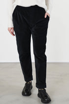 slim trousers v black