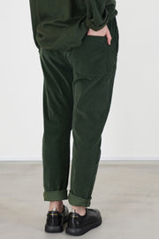 slim trousers v forest