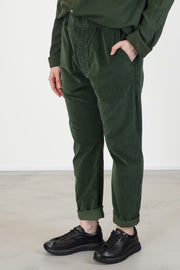 slim trousers v forest