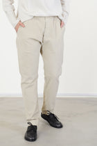 slim trousers v oatmeal
