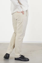 slim trousers v oatmeal
