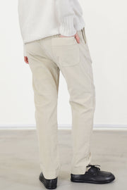 slim trousers v oatmeal