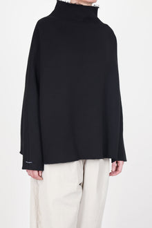 soft high neck f black