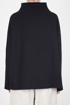 soft high neck f black