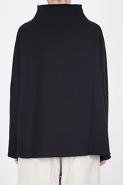 soft high neck f black