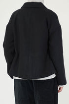 soft loose blazer c black