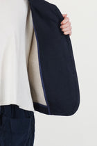 soft loose blazer c navy