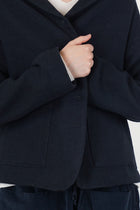 soft loose blazer c navy