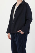 soft loose blazer c navy