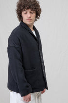soft unisex blazer c black