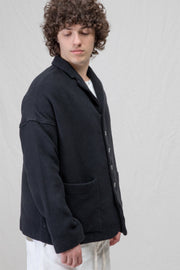 soft unisex blazer c black