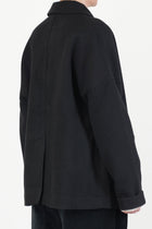 soft unisex blazer c black