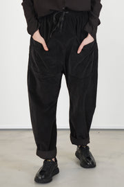 trousers braghe tasche v brown