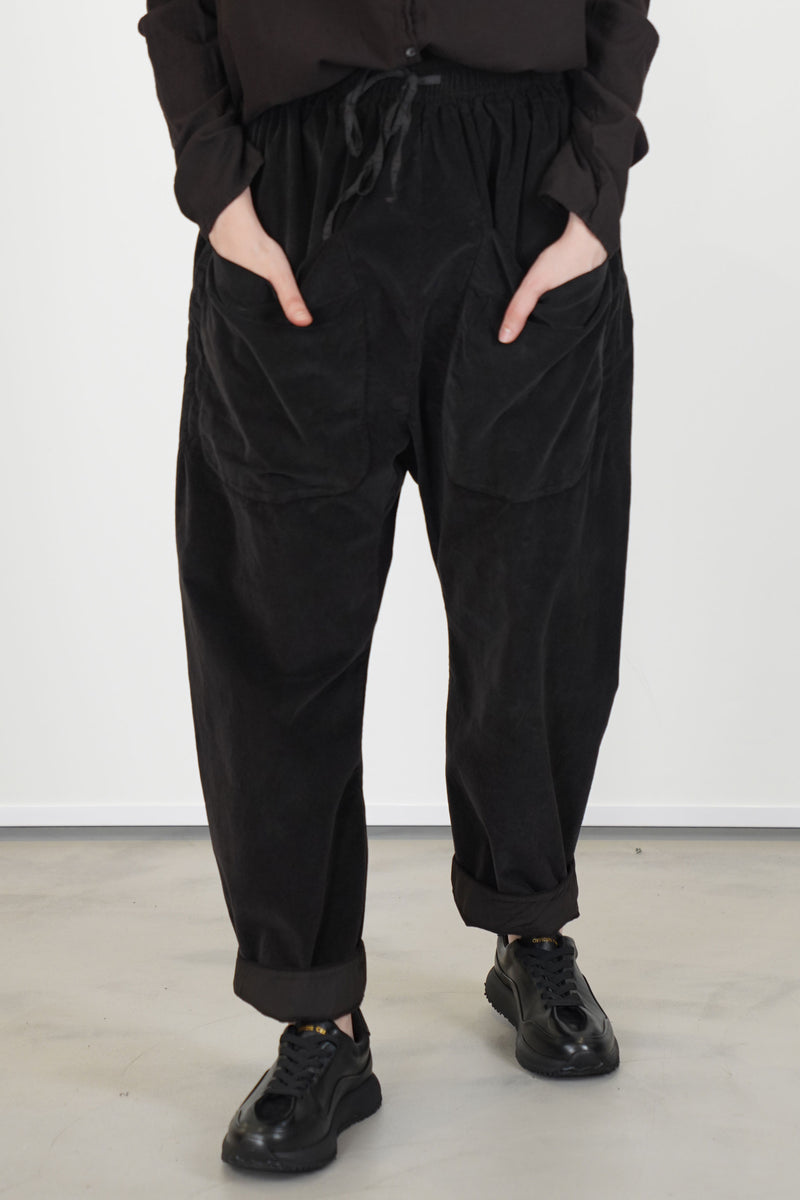 trousers braghe tasche v brown