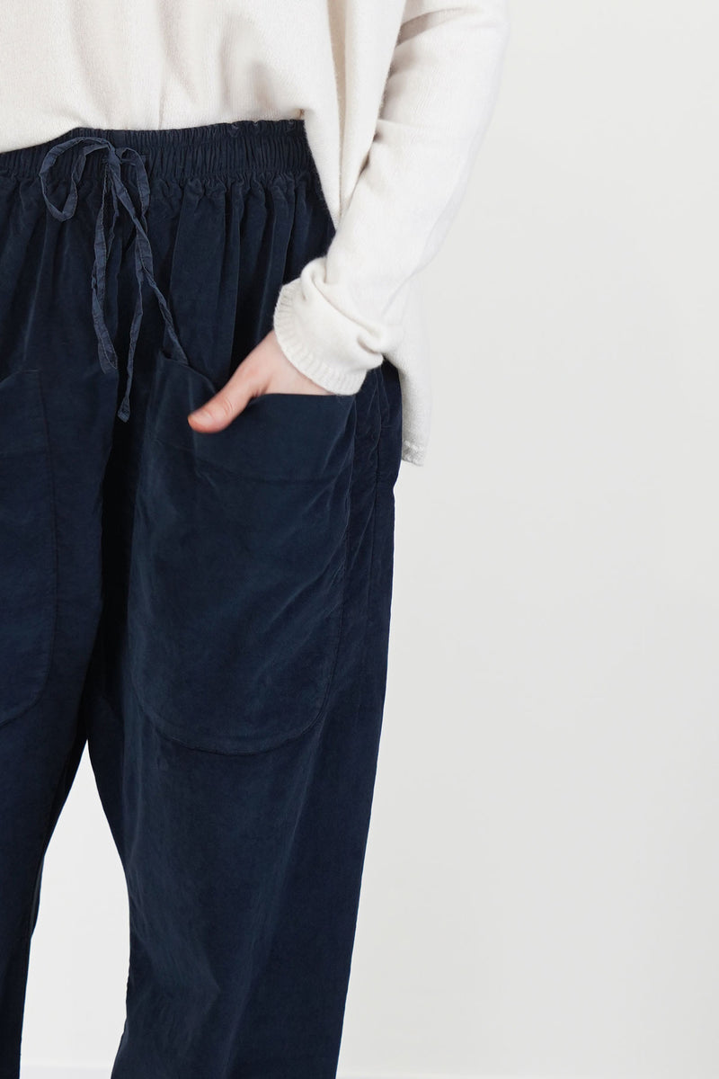 trousers braghe tasche v navy