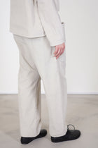 trousers braghe velvet oatmeal