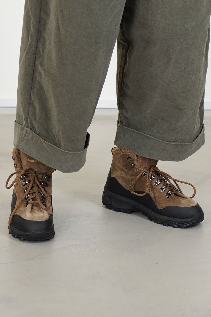 trousers bragoni v taupe