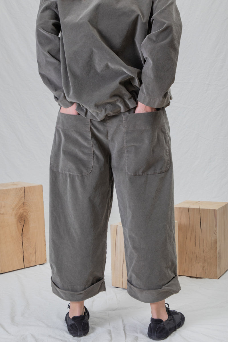 trousers bragoni v taupe