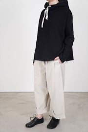 soft hoodie f black