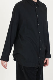 unisex collar shirt lwc black