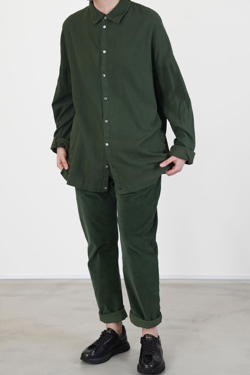 unisex collar shirt lwc forest