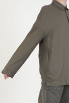 unisex collar shirt lwc taupe