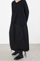 v neck sweater ws cashmere black