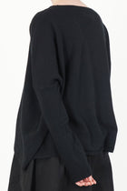 v neck sweater ws cashmere black