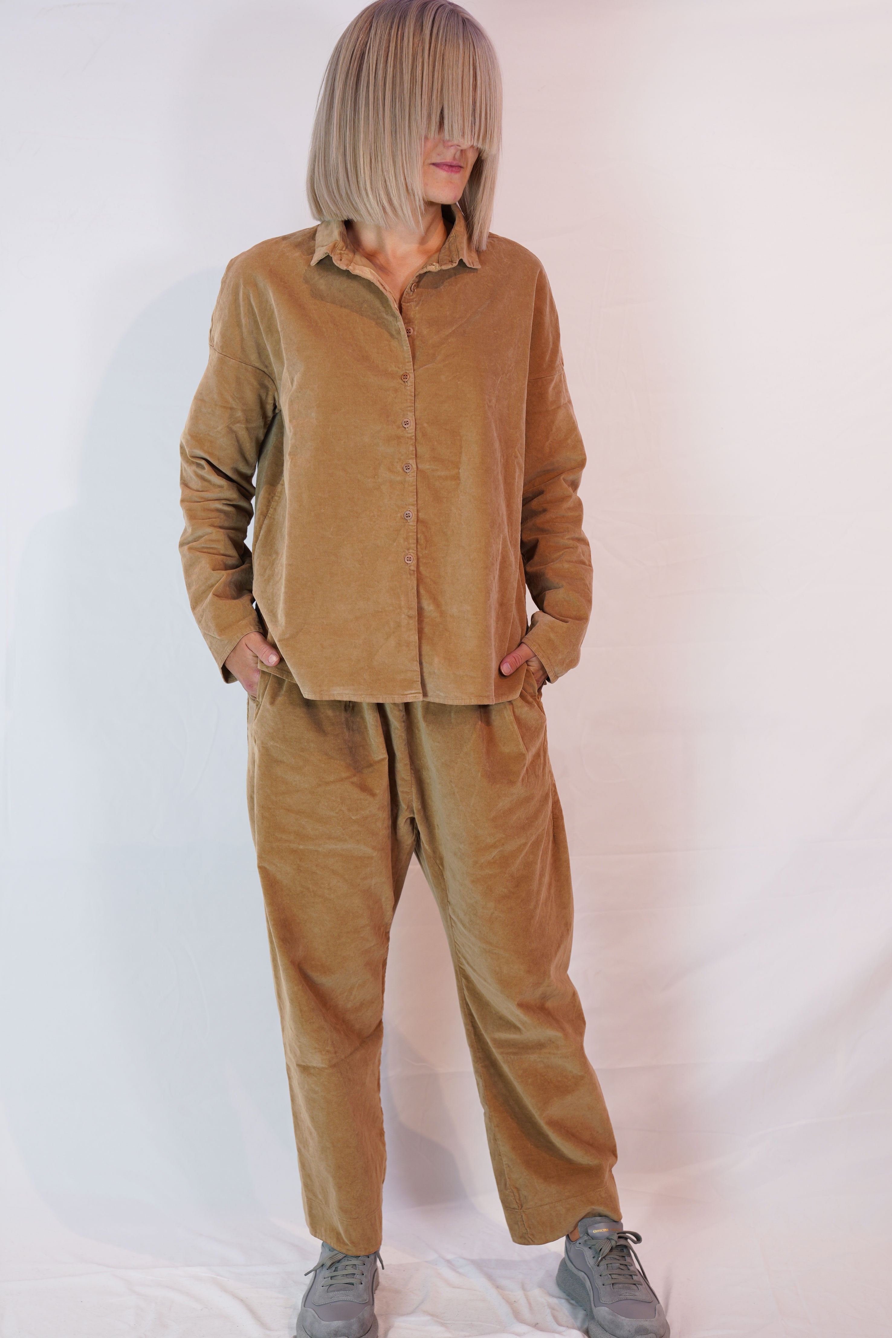 album di famiglia braghe velvet sugar | carrousel the store