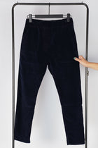 slim trousers velvet ink