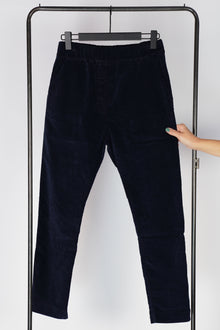 slim trousers velvet ink