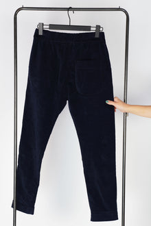 slim trousers velvet ink