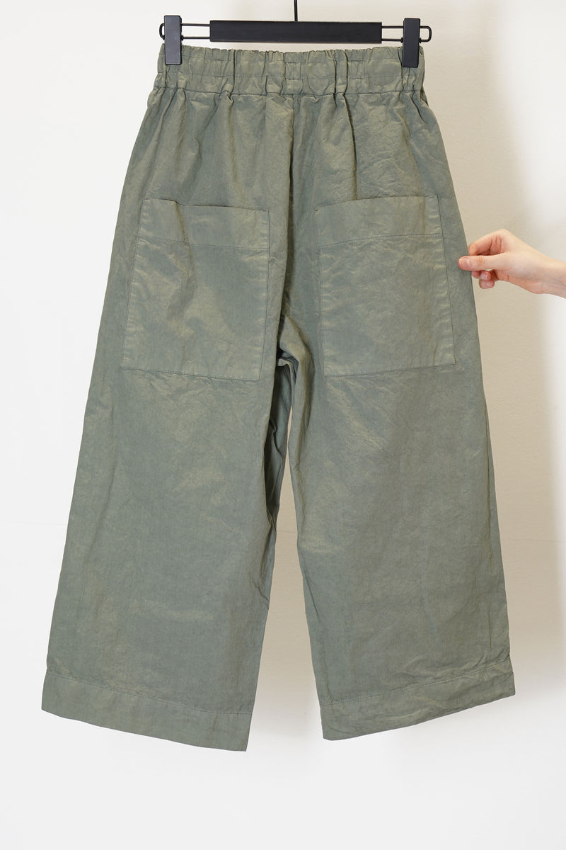wide & short trousers cc sage