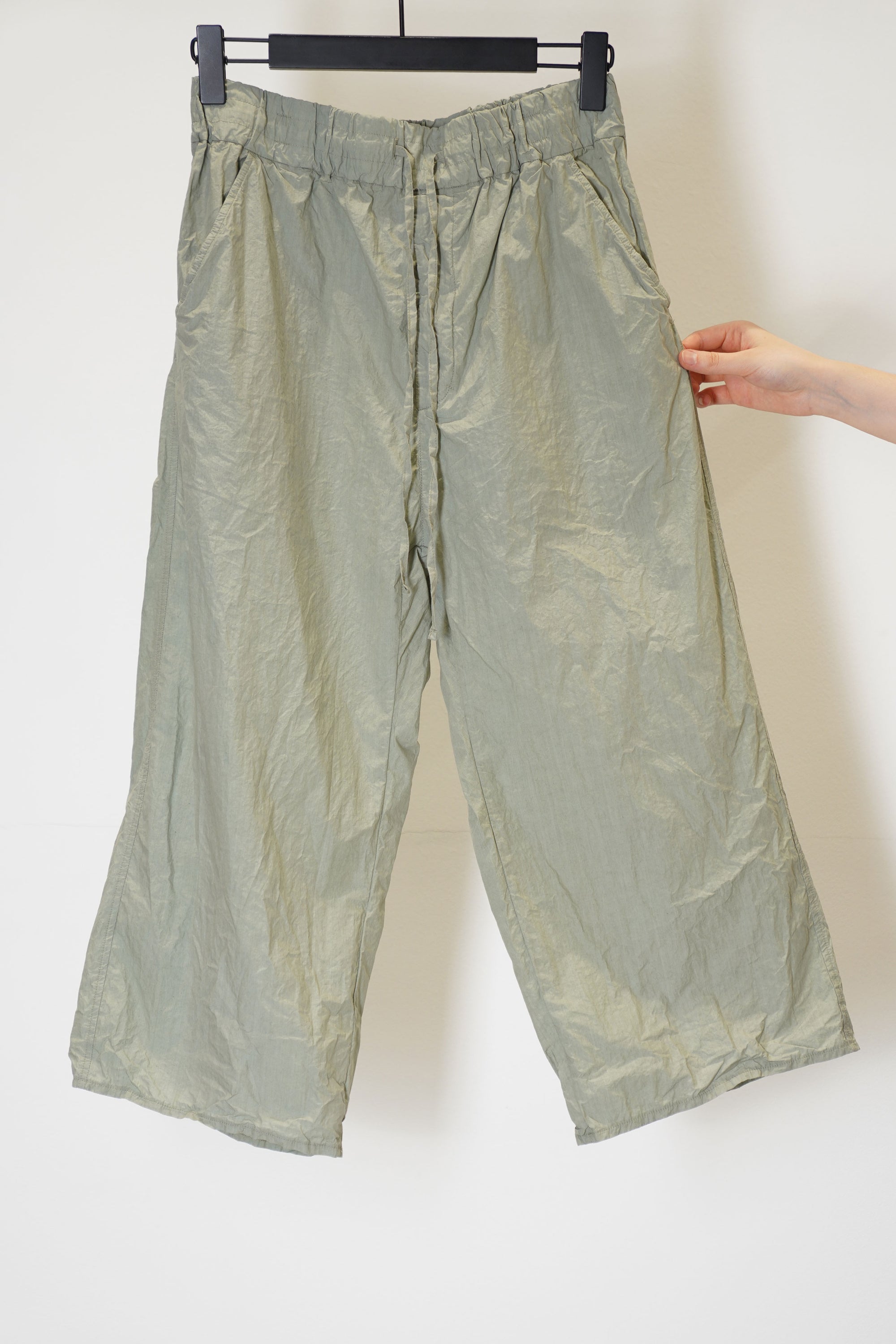 wide & short trousers tc sage