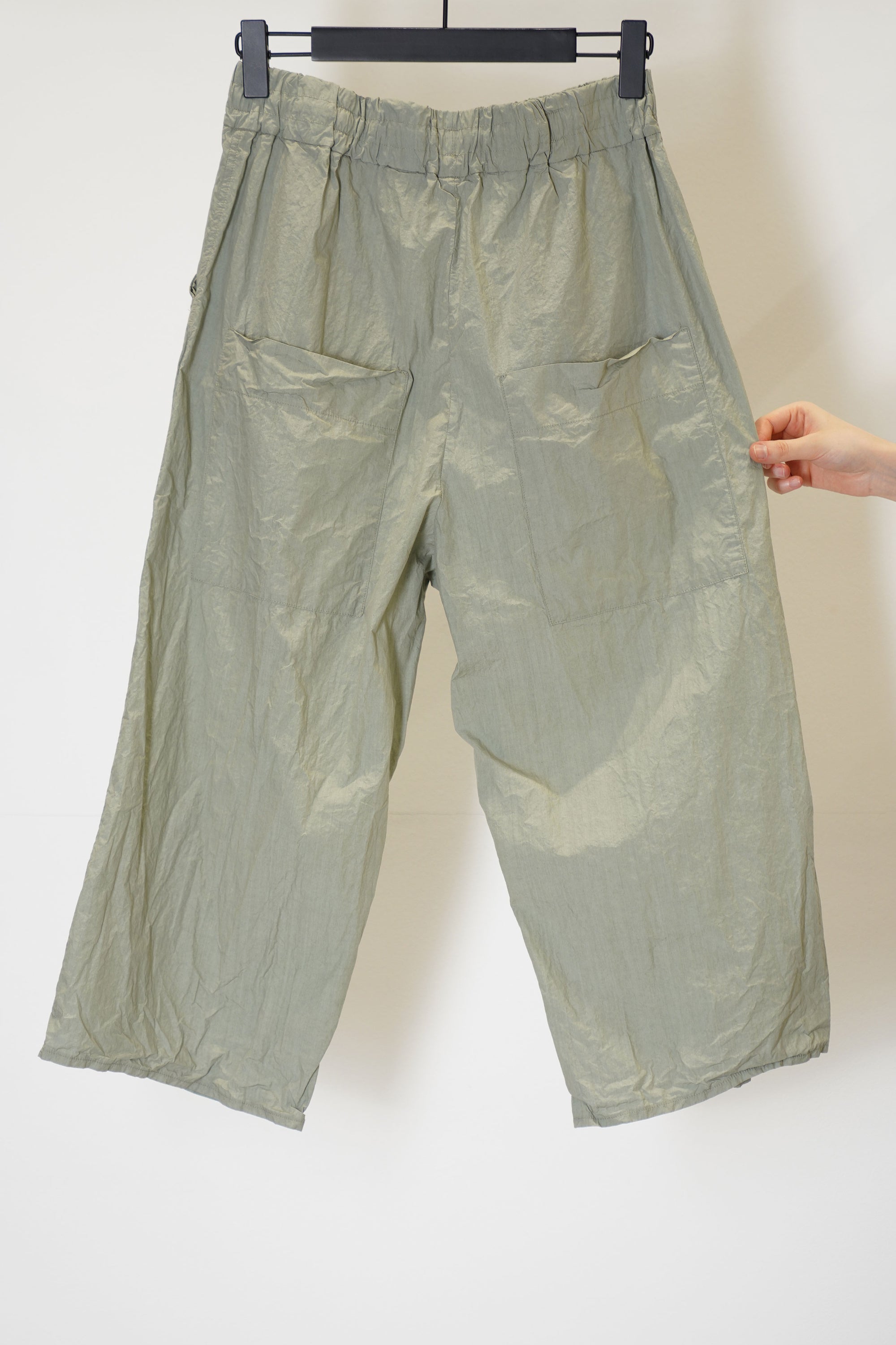 wide & short trousers tc sage