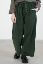 wide & long trousers v forest