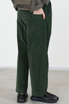 wide & long trousers v forest