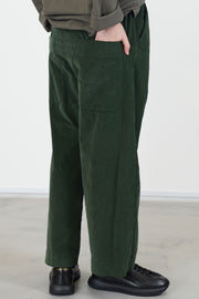 wide & long trousers v forest