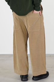 wide & long trousers v honey