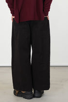 wide & long trousers wcc brown