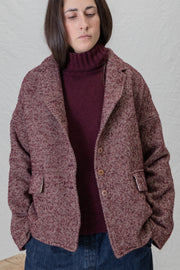 loose blazer pw wine