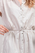 sleeveless collar jumpsuit tc pebble