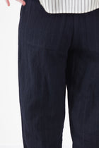 woolen trousers blue thin stripes p1002/ts916