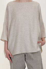 apuntob (a.b) shirt cashmere natural crafted from a soft and warm cashmere material