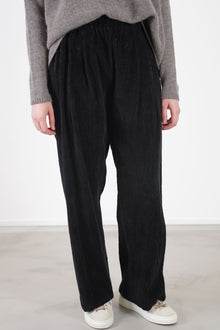 trousers cord black p1382/ts913