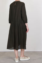 dress wool military green p1778/ts923