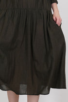 dress wool military green p1778/ts923