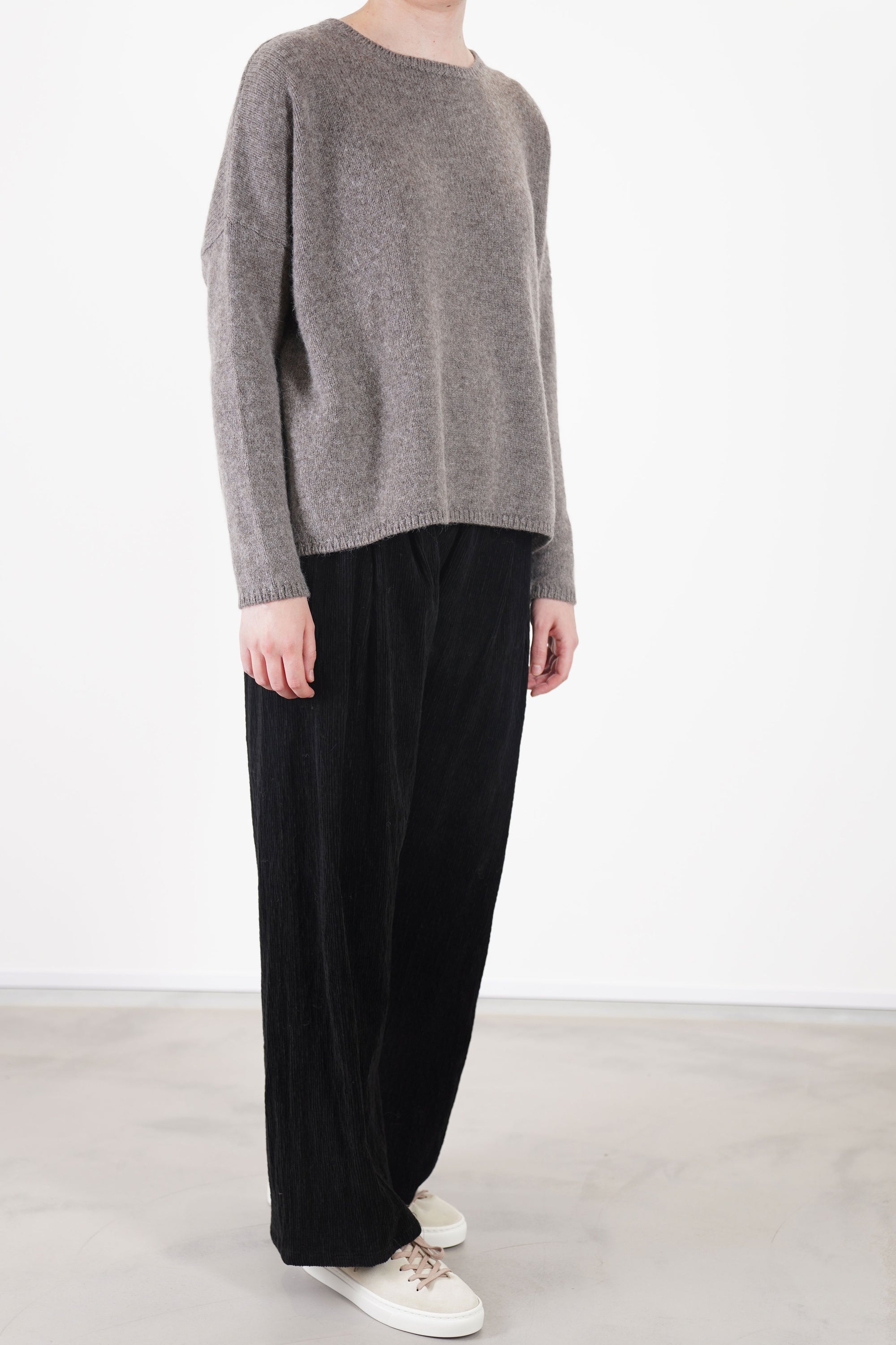 knitwear cashmere alpaca walnut p1890/ts932