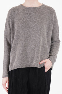 knitwear cashmere alpaca walnut p1890/ts932